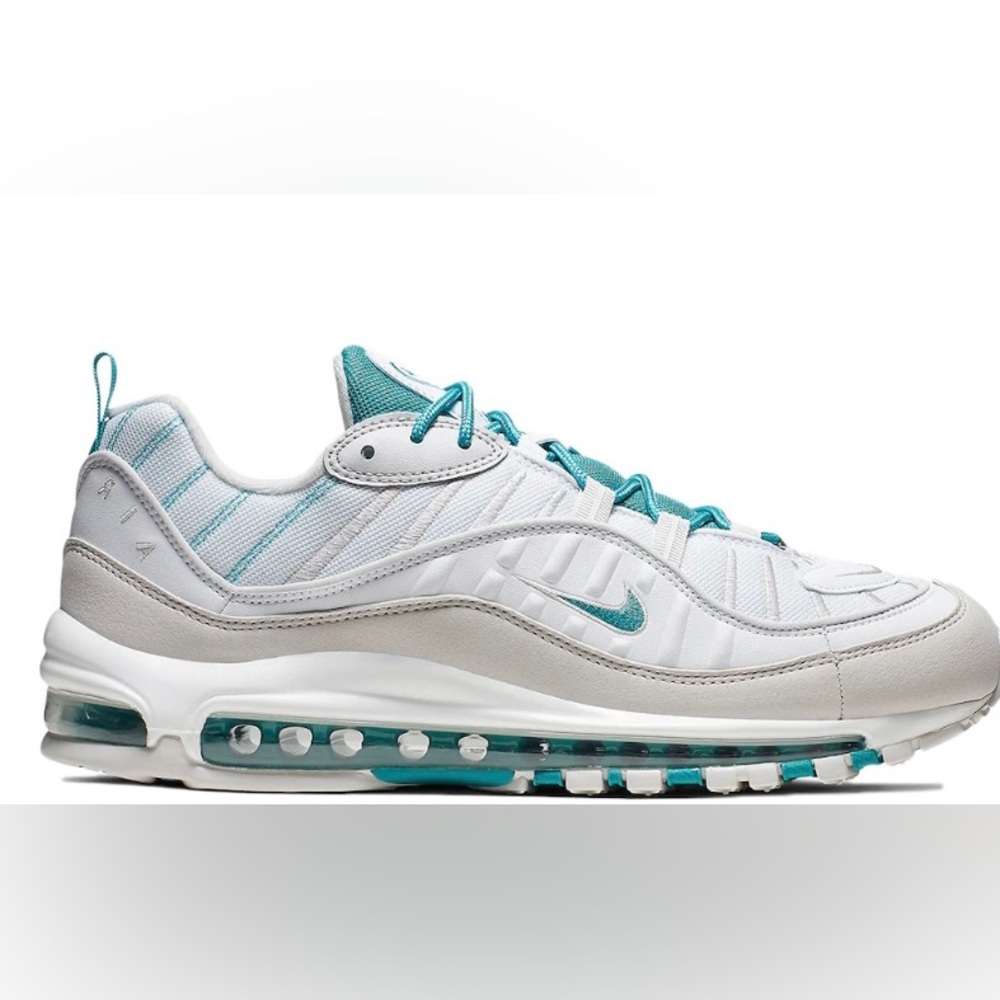 Nike men’s Nike air man 98 turquoise men’s size 9